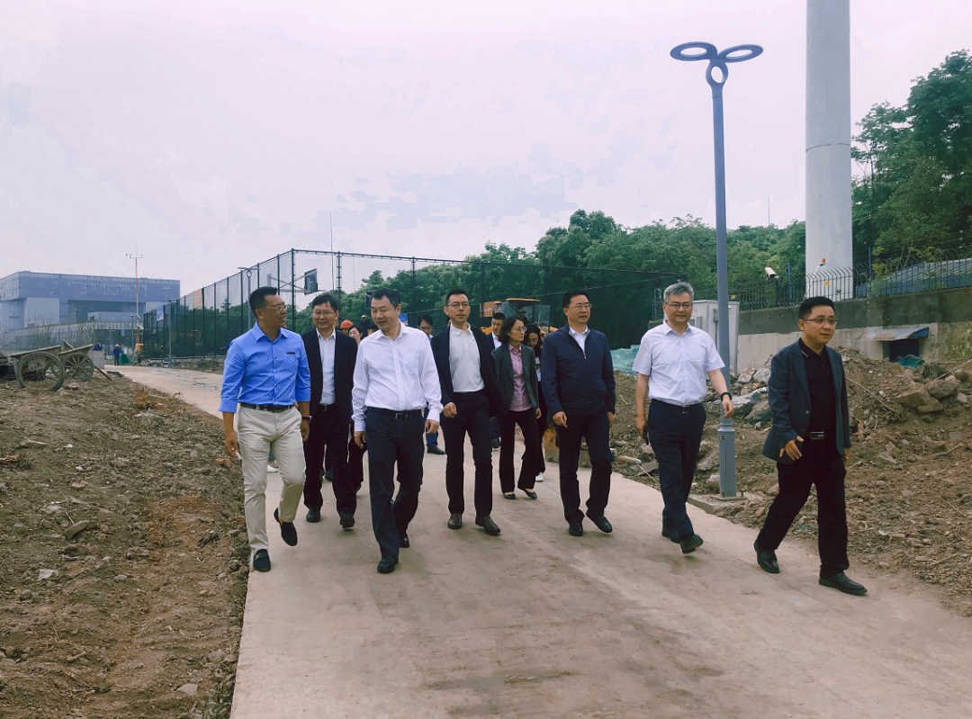 龙盛活力小镇 | 上海市宝山区委书记陈杰莅临龙盛活力小镇实地调研蕰藻浜建设工作